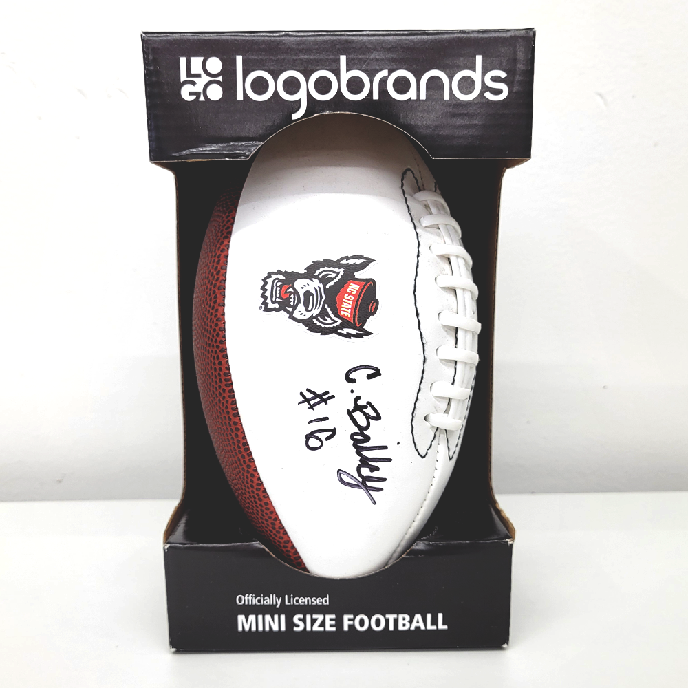 Signed CJ Bailey (#16) Mini Football