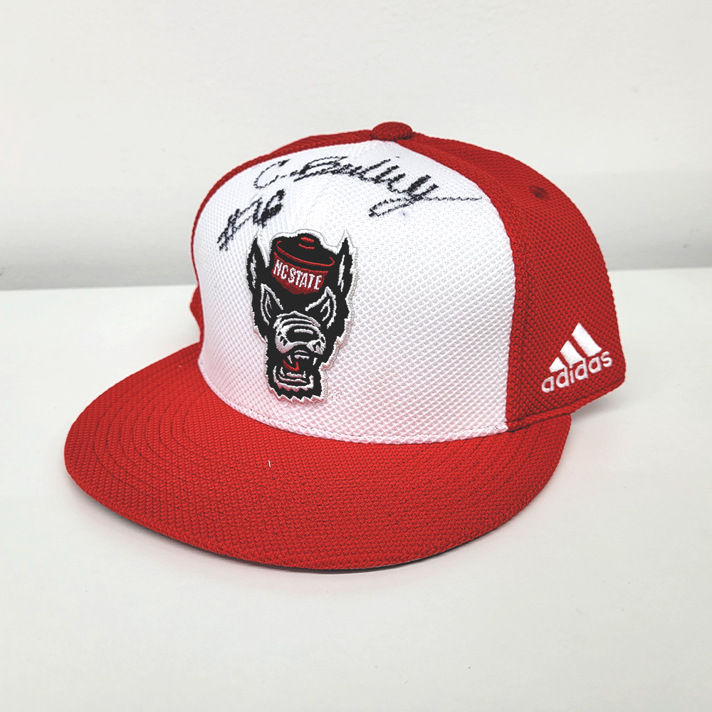 Signed CJ Bailey (#16) NC State Baseball Hat (3)