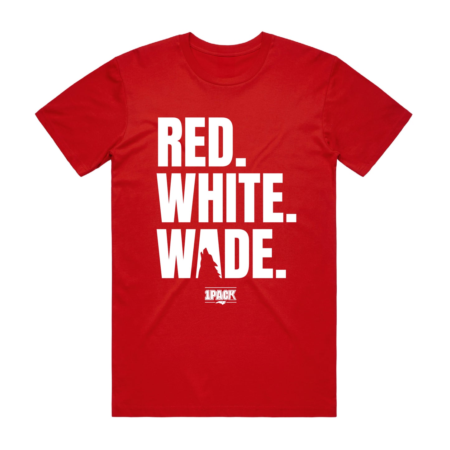 Red, White, Wade Tee