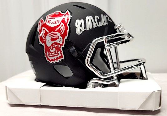 Grayson McCall Signed Mini Helmet (Black)