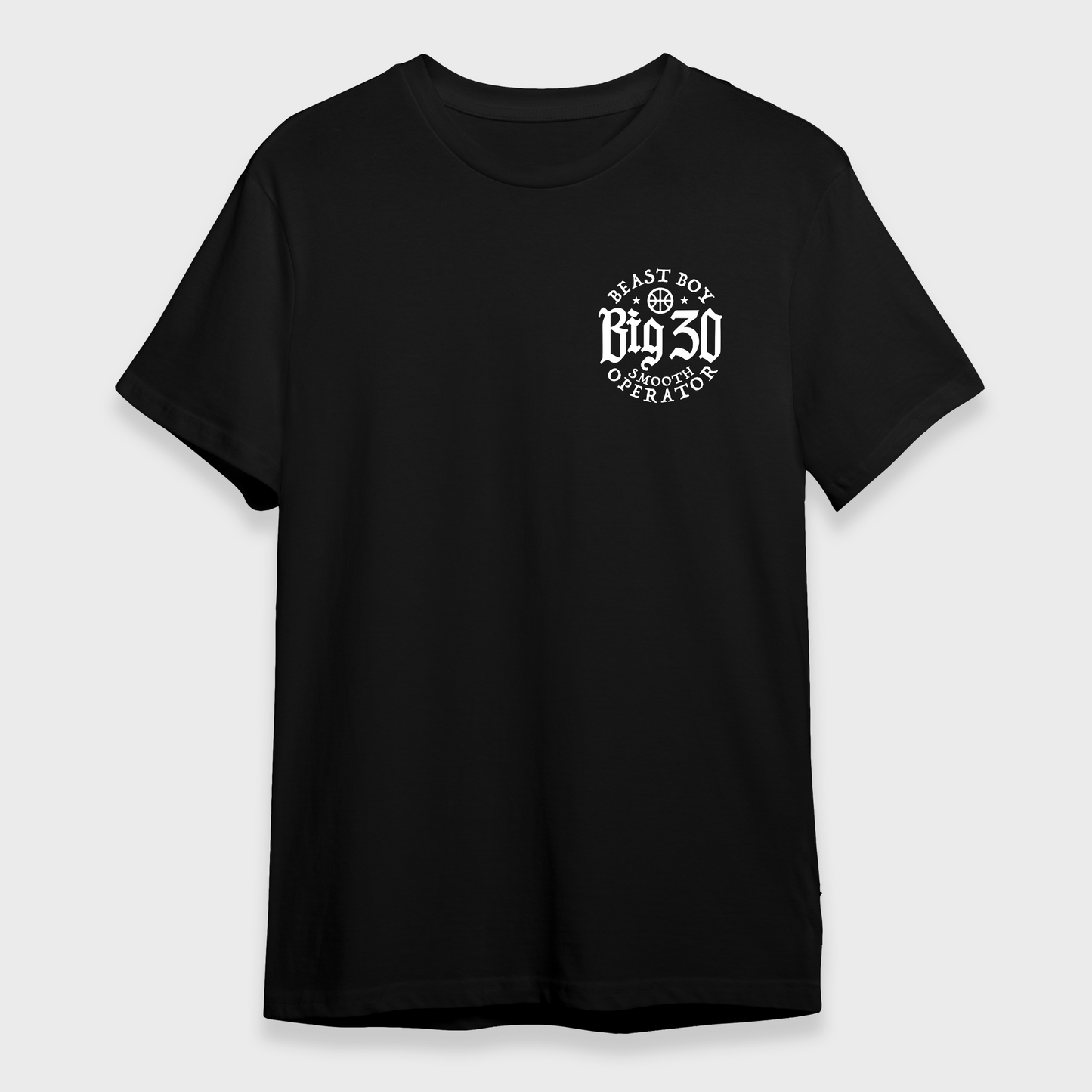 DJ Burns Jr Big 30 Logo Tee (Black)