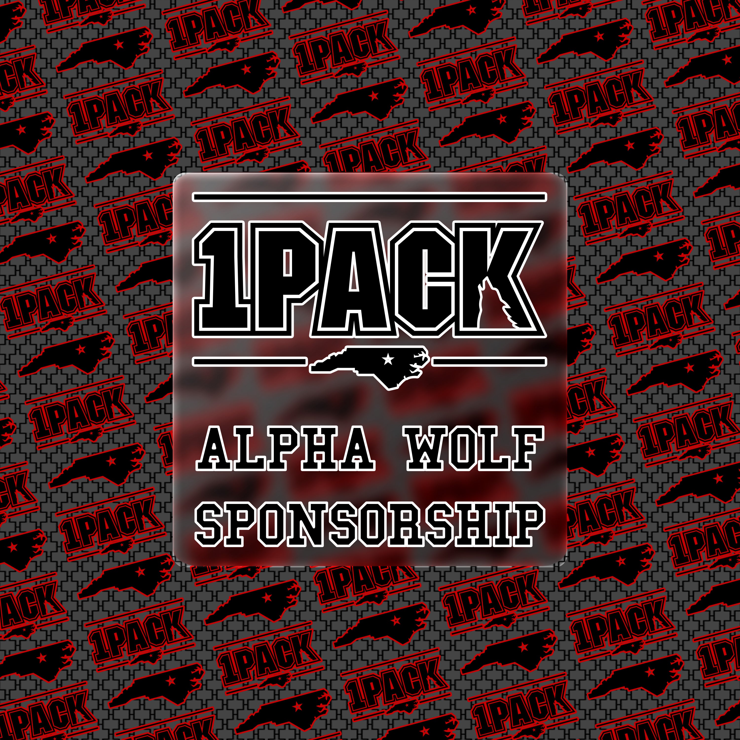 Blue Alpha Wolf Logo Template #270012 - TemplateMonster