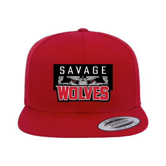 Savage Wolves Hat (Red)