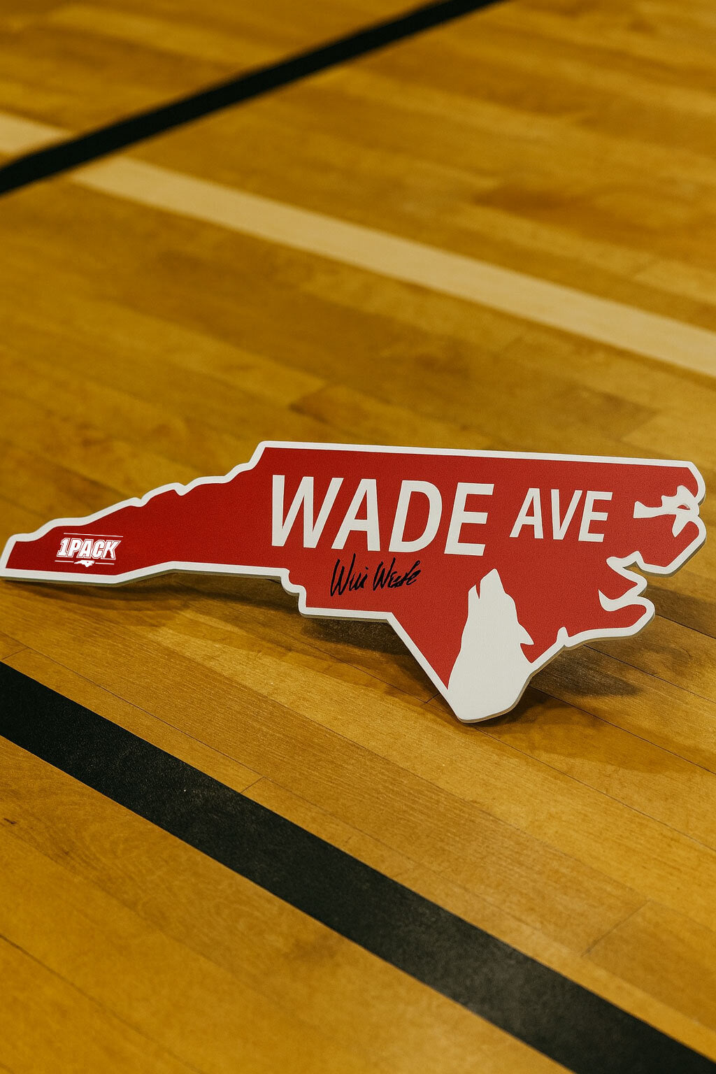 Wade Ave. Autographed Wall Art